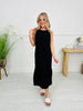 Better Than Basic Midi Dress in Black