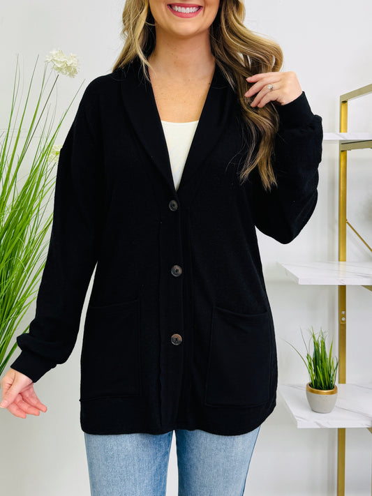 The Softest Goodbye Cardigan in Black