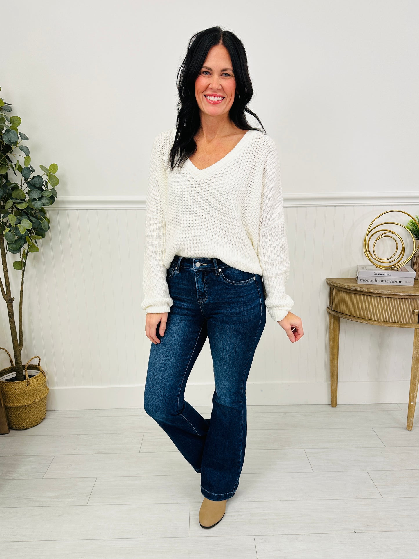 Feeling Good Tummy Control Bootcut Jeans