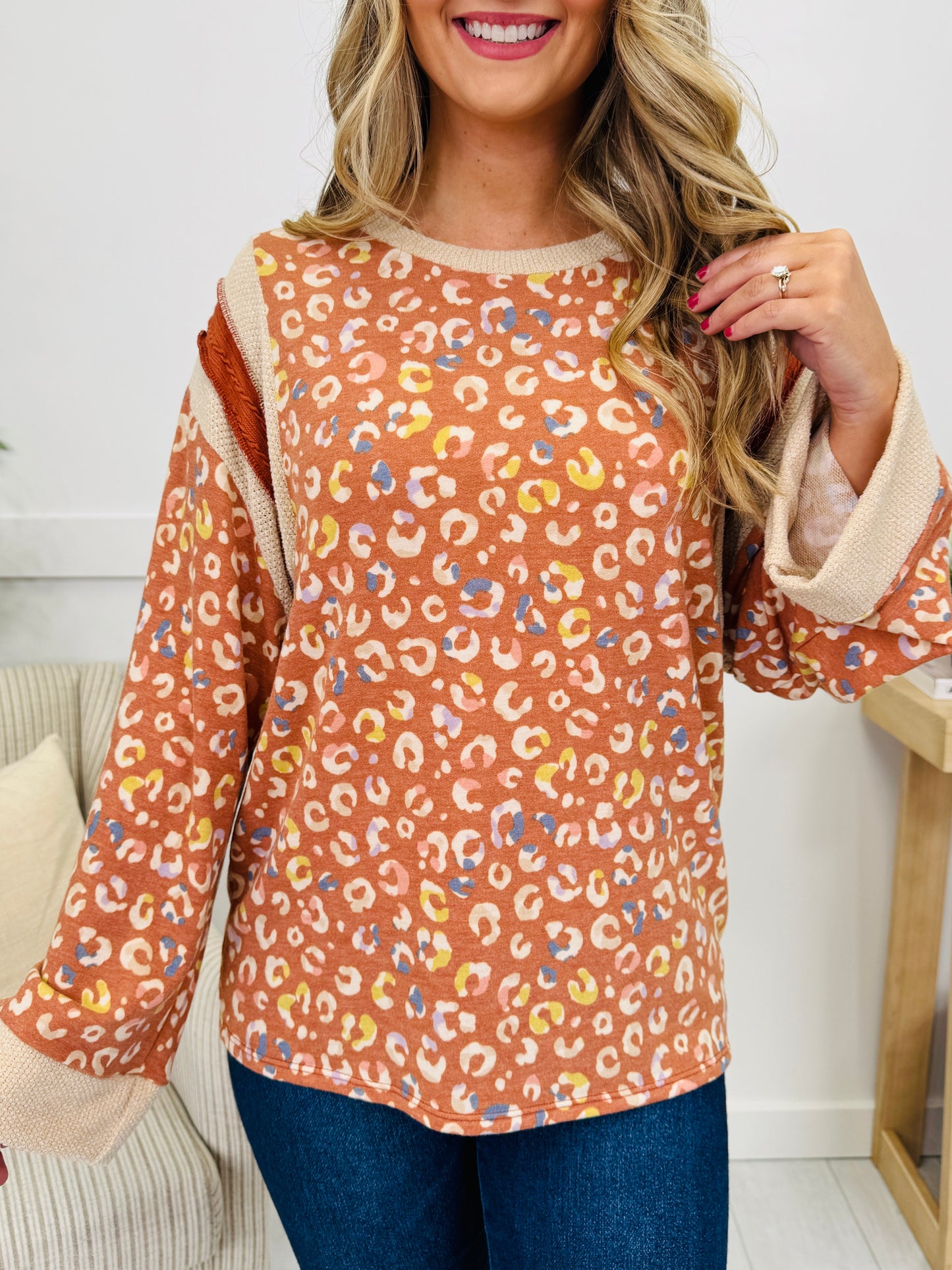 Spotted Season Pullover