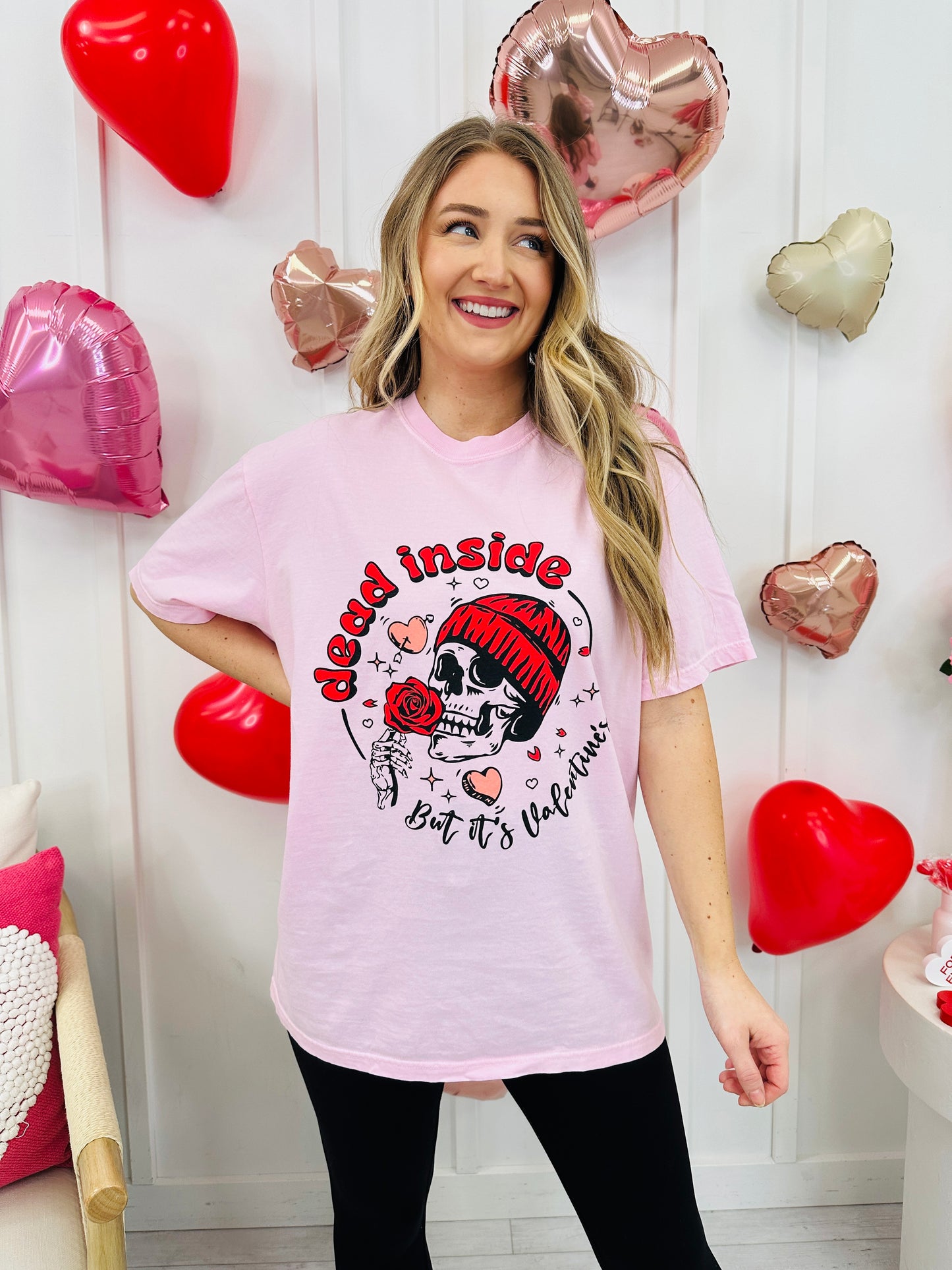 Dead Inside But It’s Valentine’s Graphic Tee