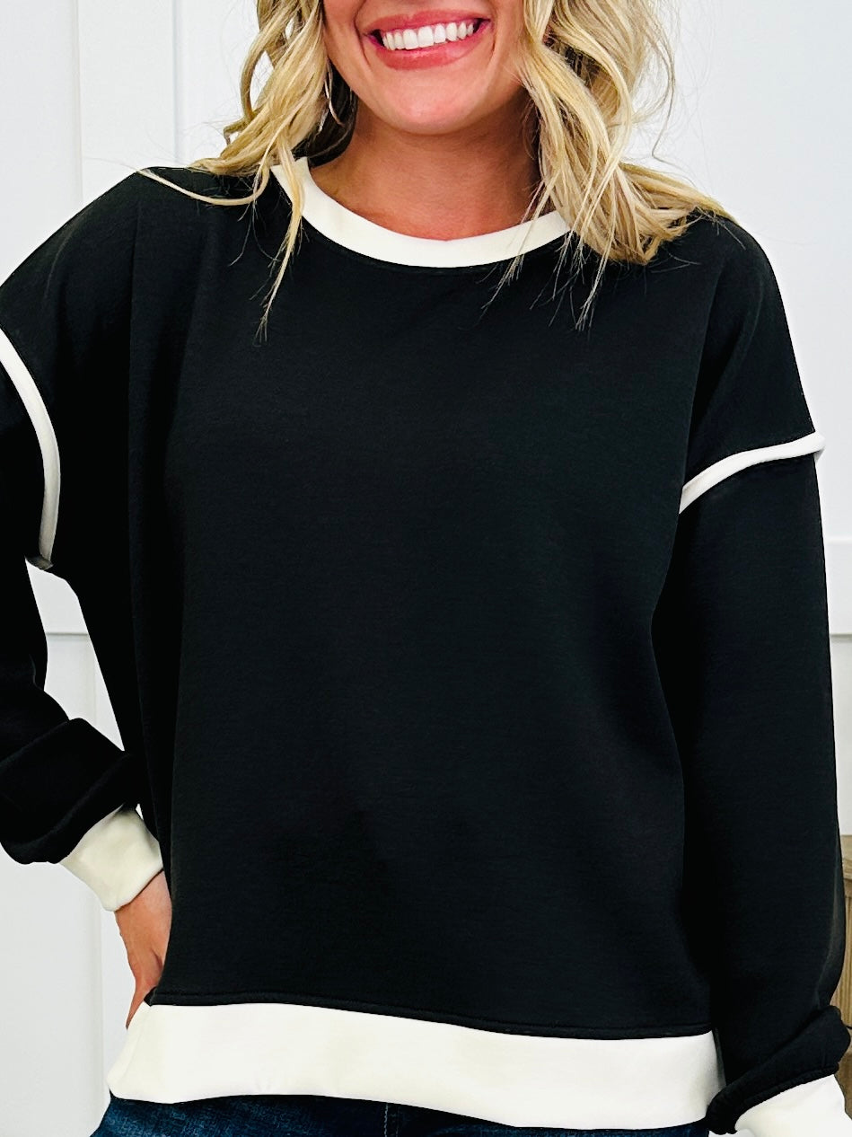 Casual Crush Sweatshirt In Multiple Colors