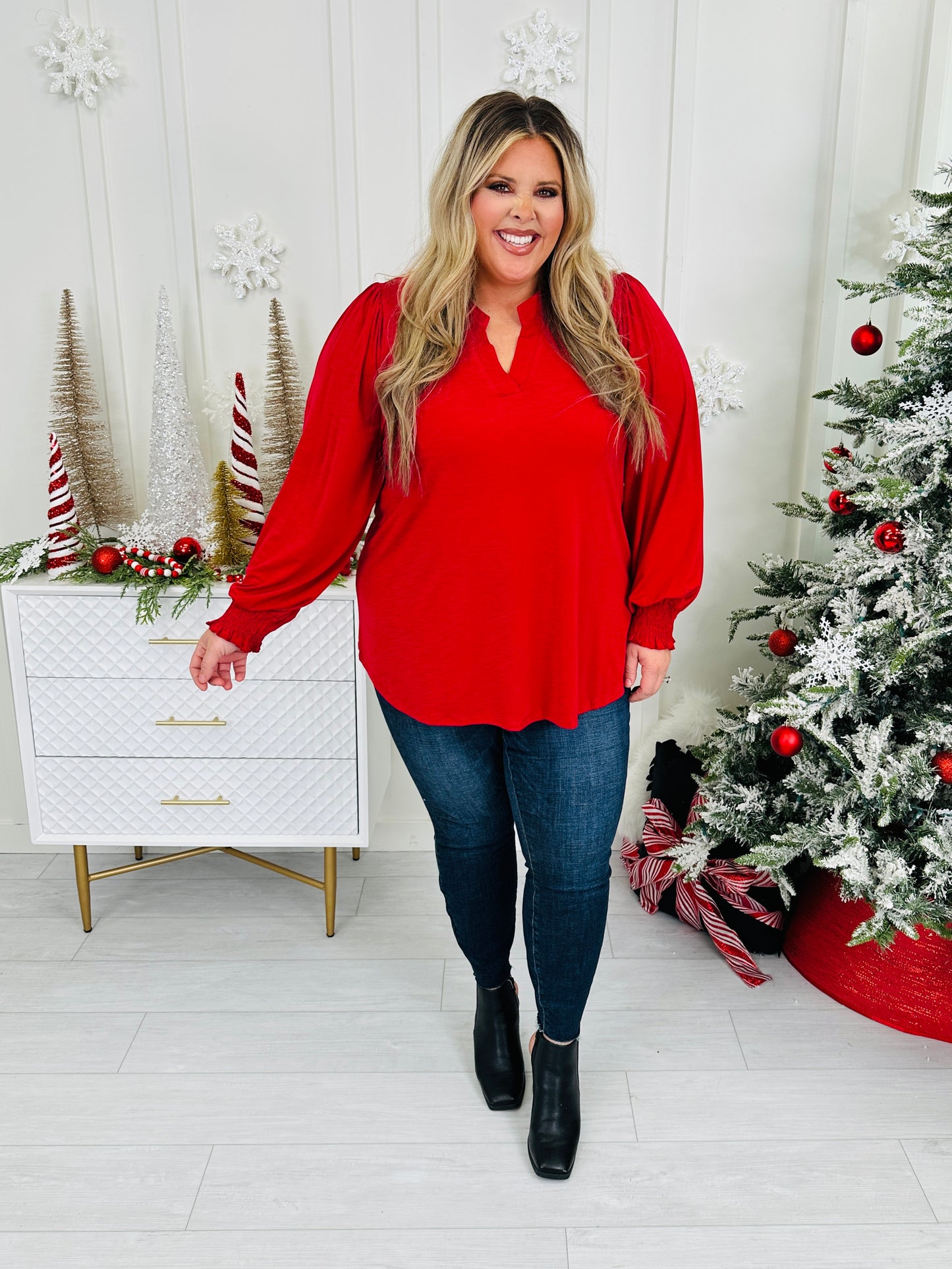 Making Spirits Bright Top- Multiple Colors!