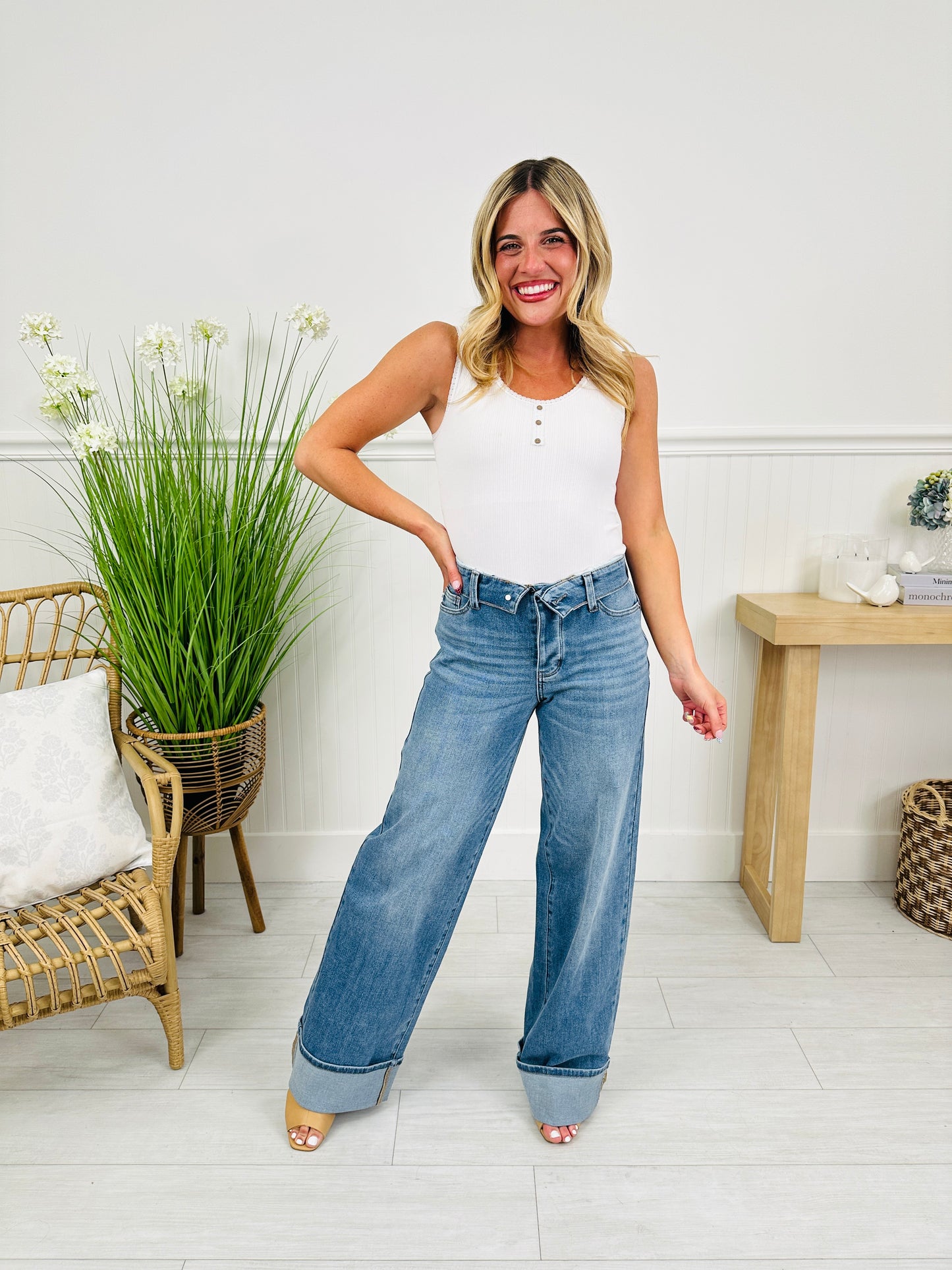 Judy Blue Leading The Trend Straight Jeans