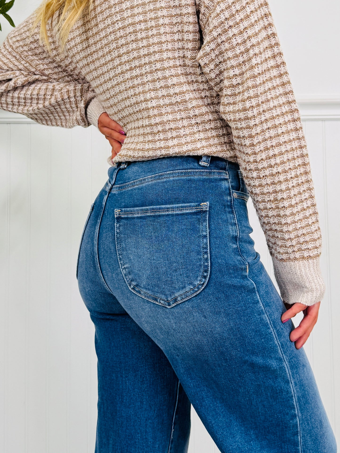 Ready to Roll Retro Wide Leg Jeans in Three Inseams