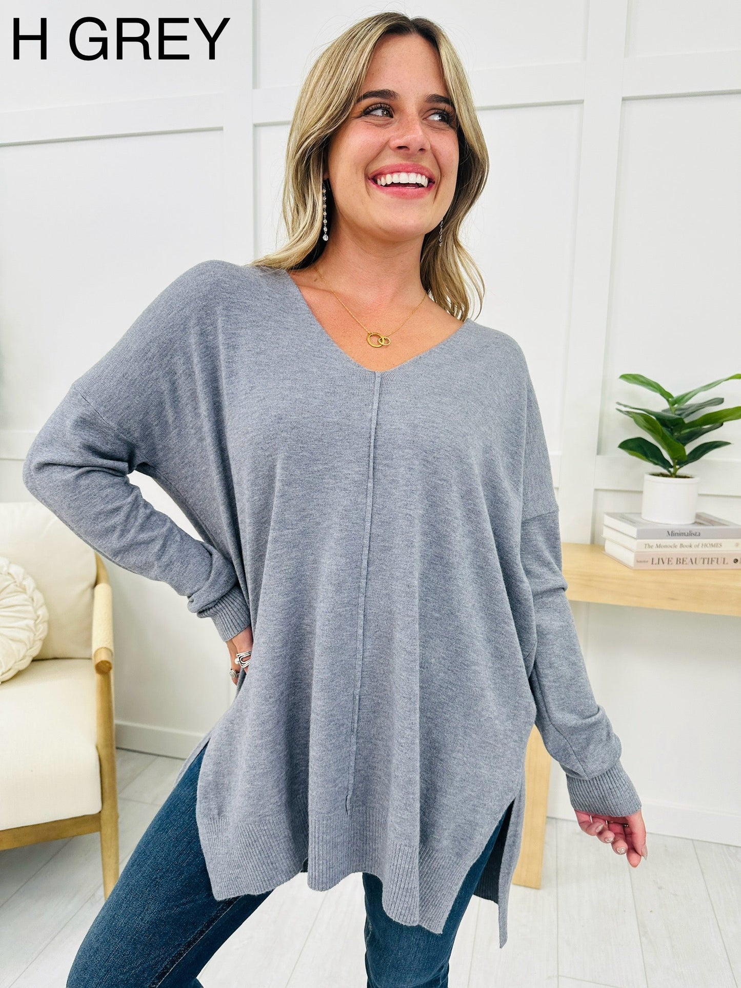 REG/CURVY Hello, Fall Sweater With Doorbuster Pricing- Multiple Colors!