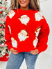 Sparkling Santa Delight Sweatshirt- Multiple Colors!