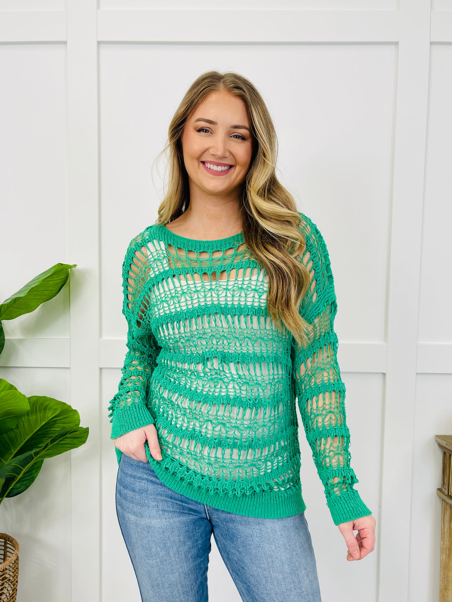 Lush Blooms Sweater- Multiple Colors!
