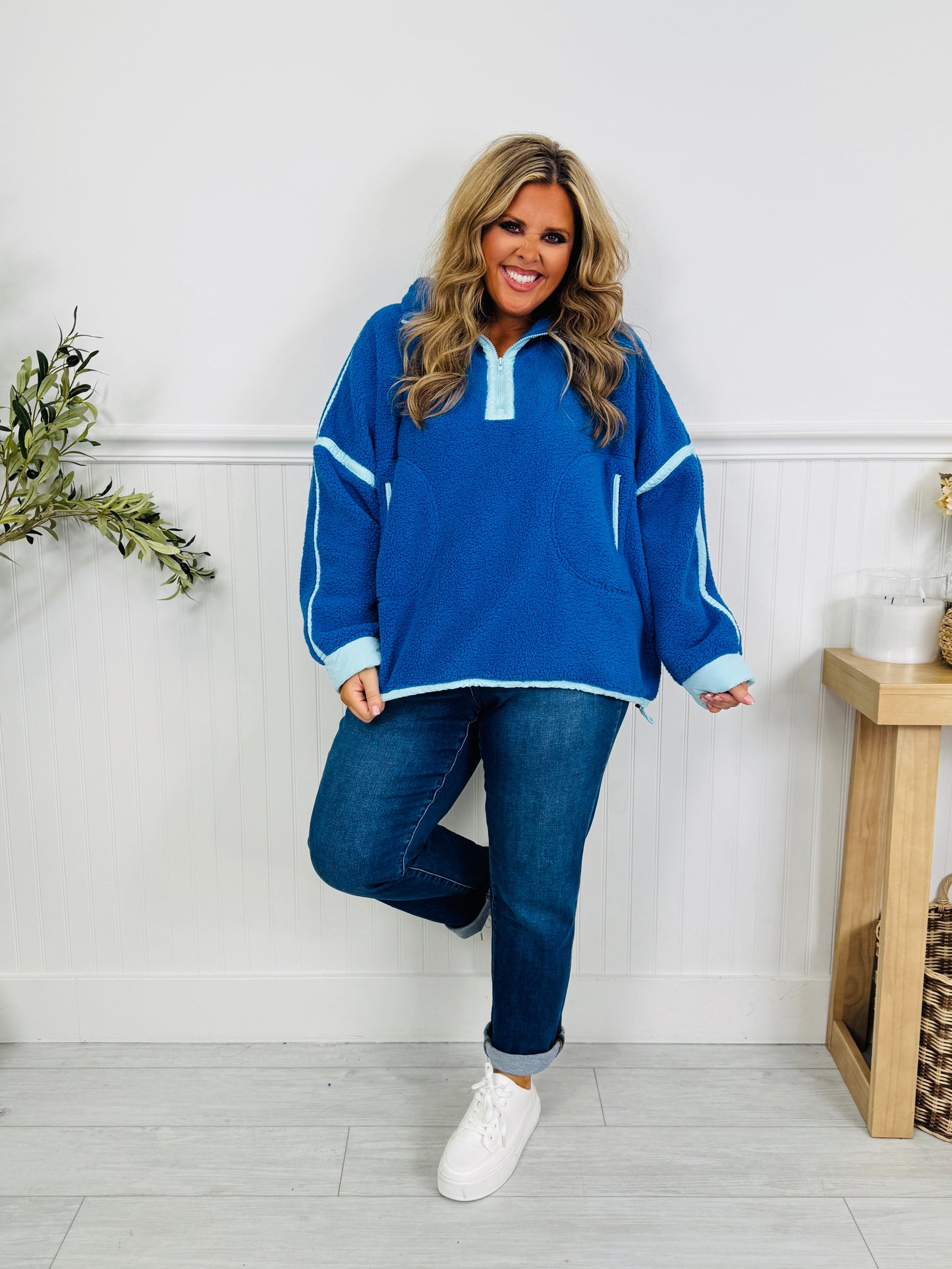 Plush Perfection Pullover In Multiple Colors