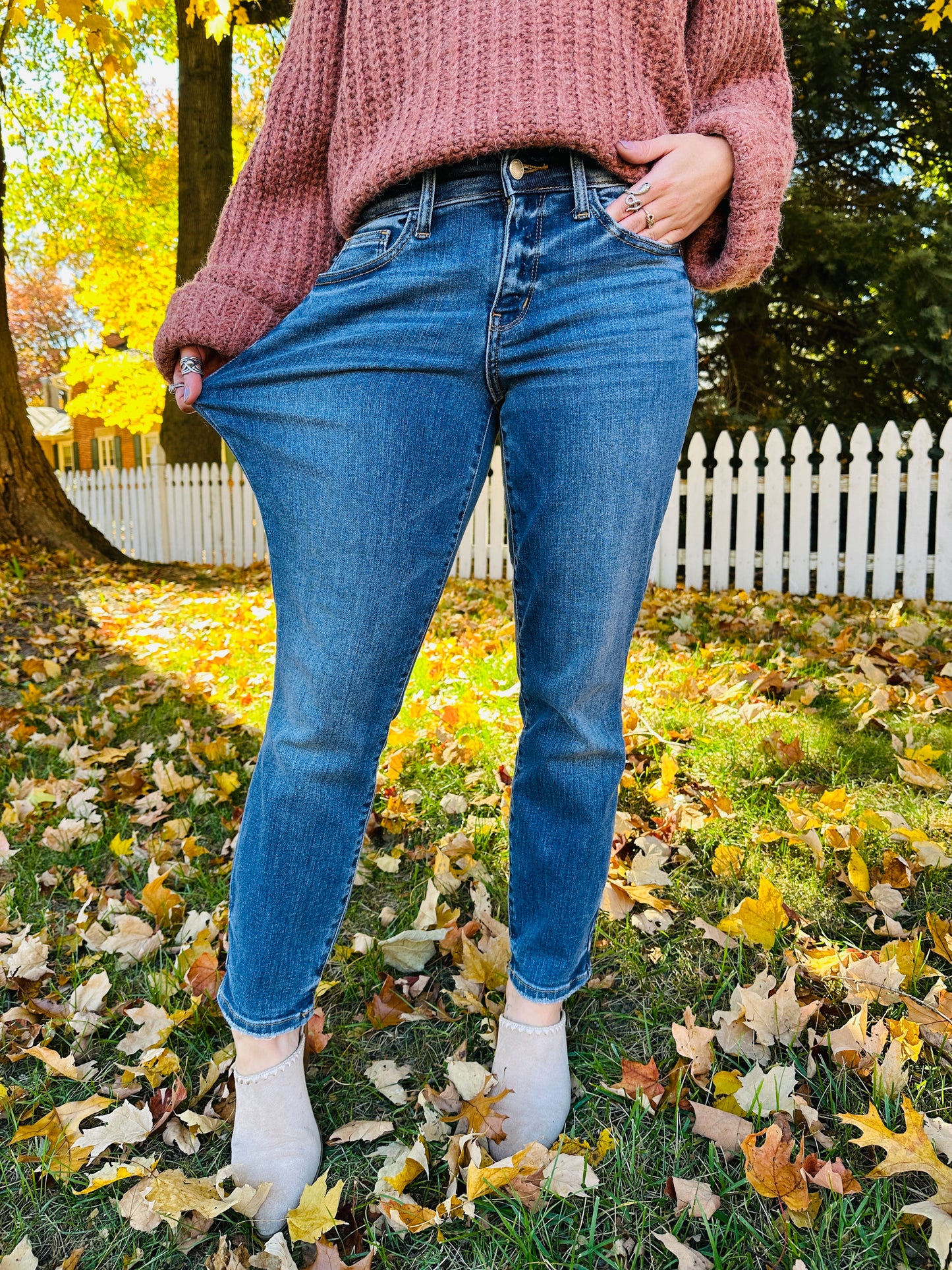 Judy Blue Plus/Reg Your Favorite Boyfriend Jeans