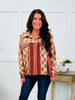 Rust & Rose Patchwork Top