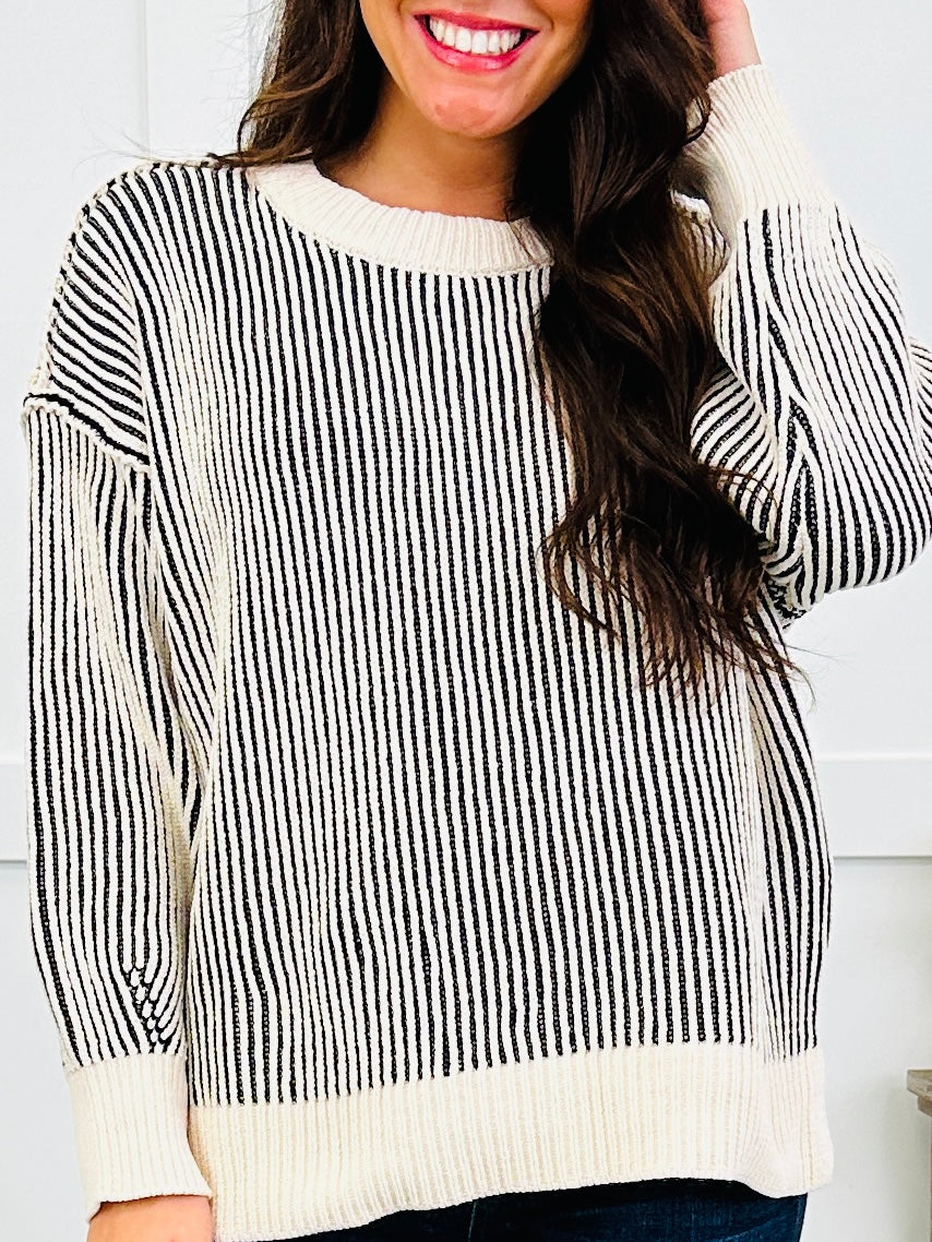 Off The Beaten Path Sweater In Multiple Colors