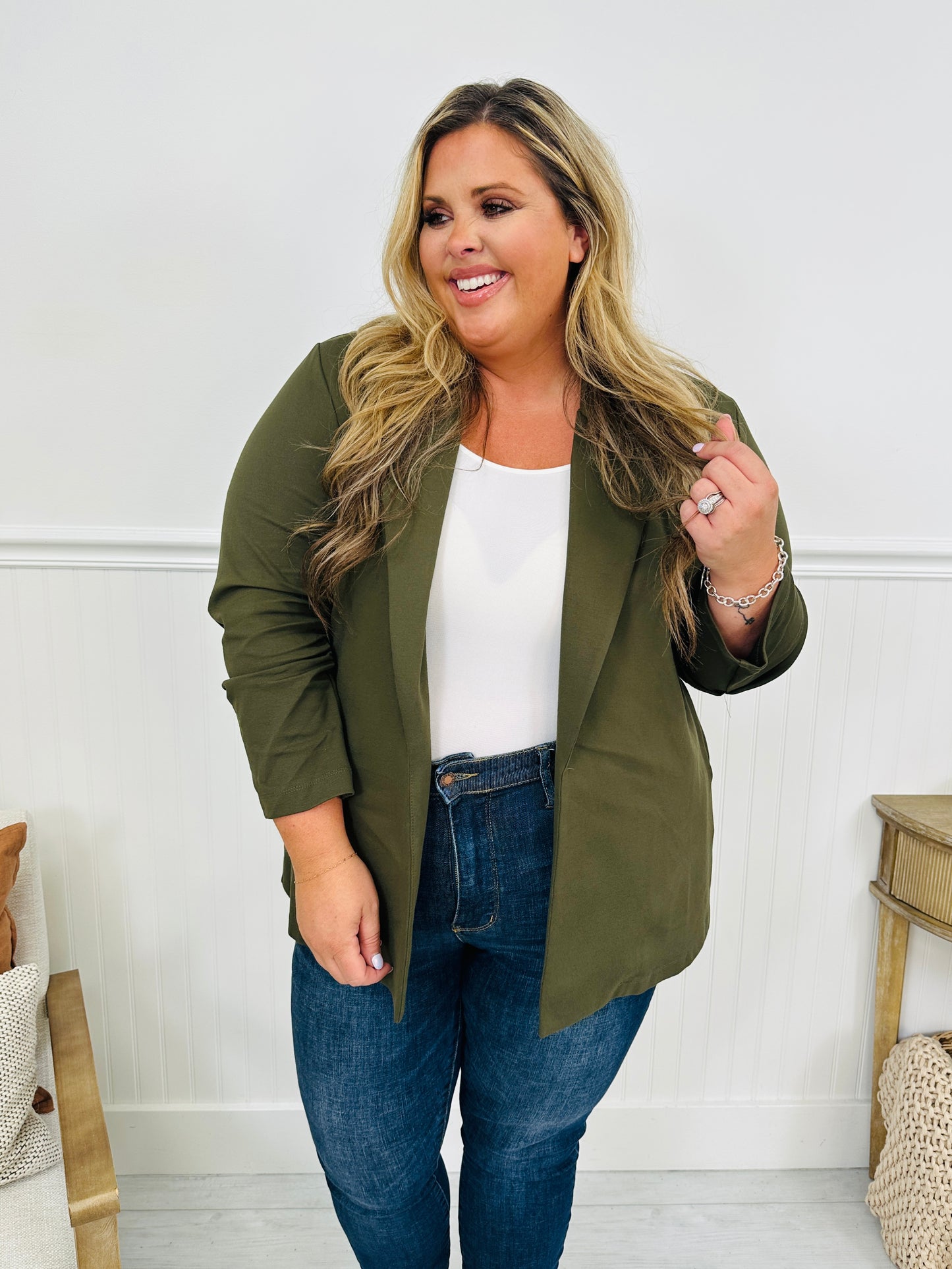 Best Selling Boss Lady Magic Blazer- Multiple Colors!