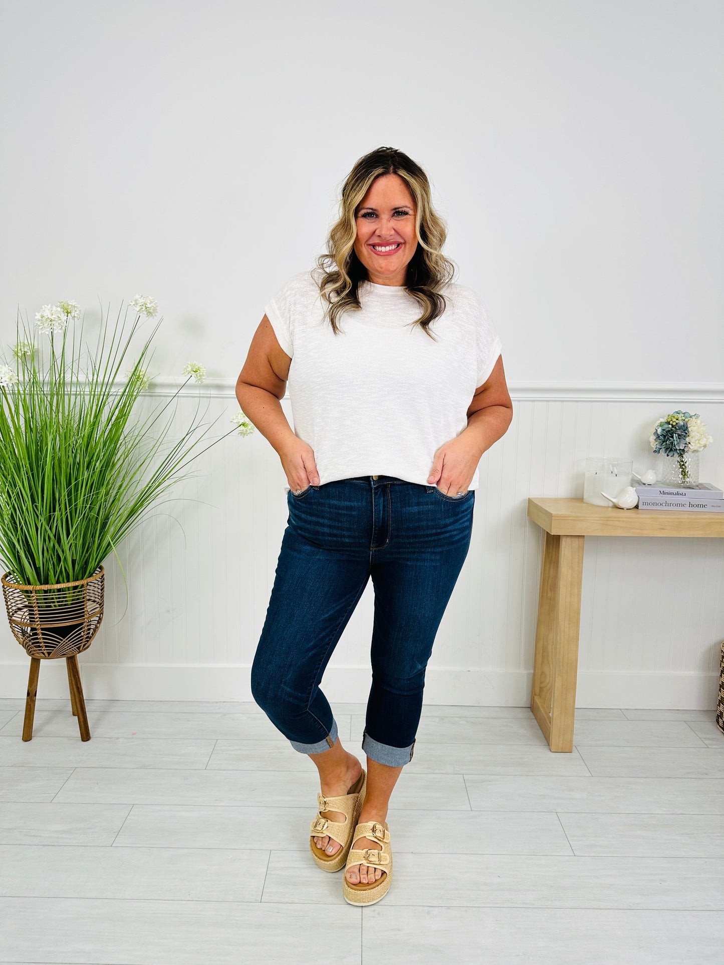 Judy Blue Double Take High Rise Capris