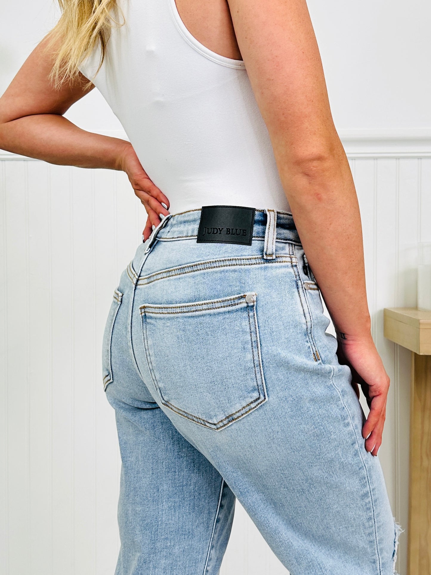 Judy Blue Boyfriend Energy Boyfriend Jeans