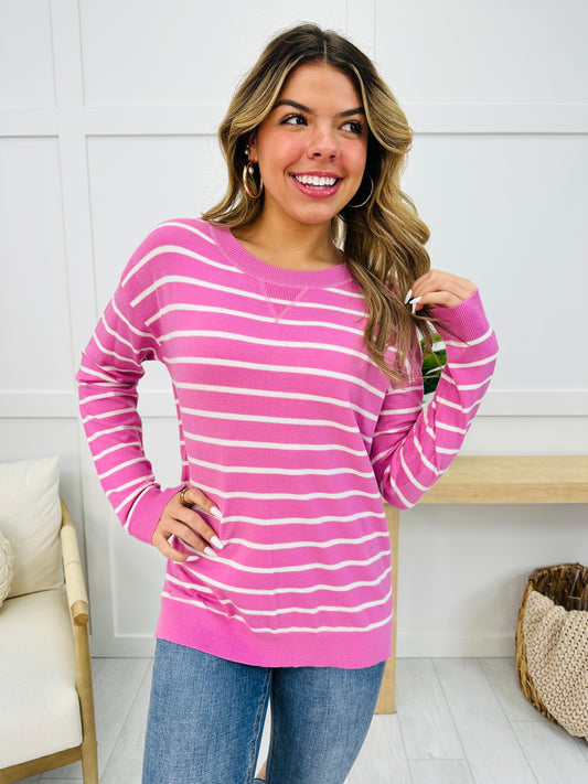 The Perfect Combo Sweater In Pink