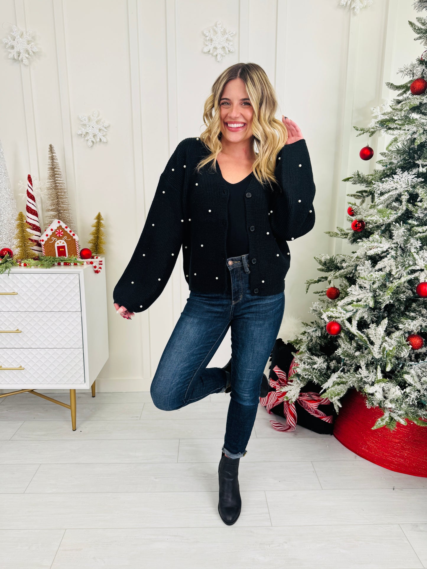 Pretty in Pearls Cardigan in Multiple Colors