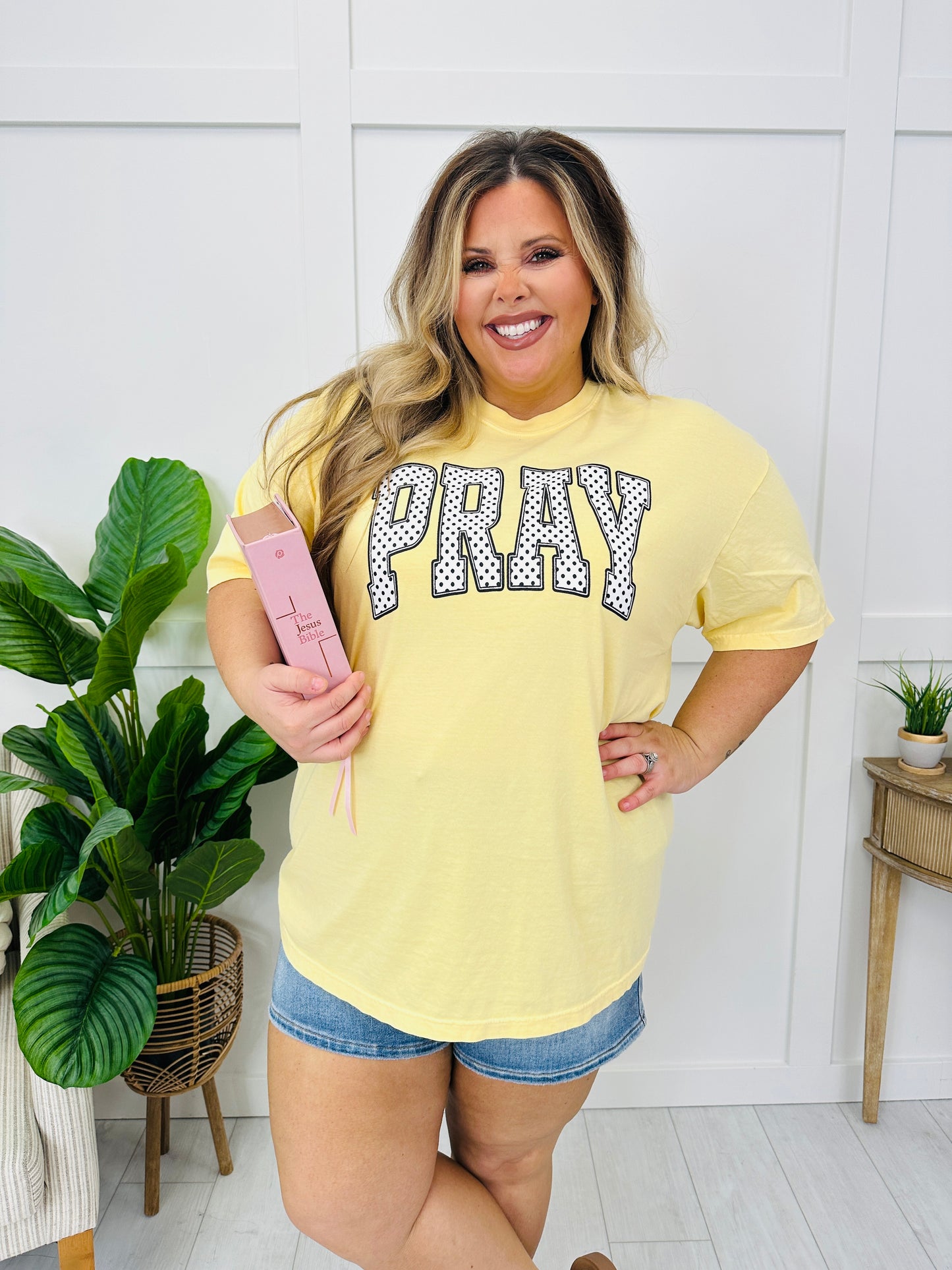 Pray Polkadot Graphic Tee