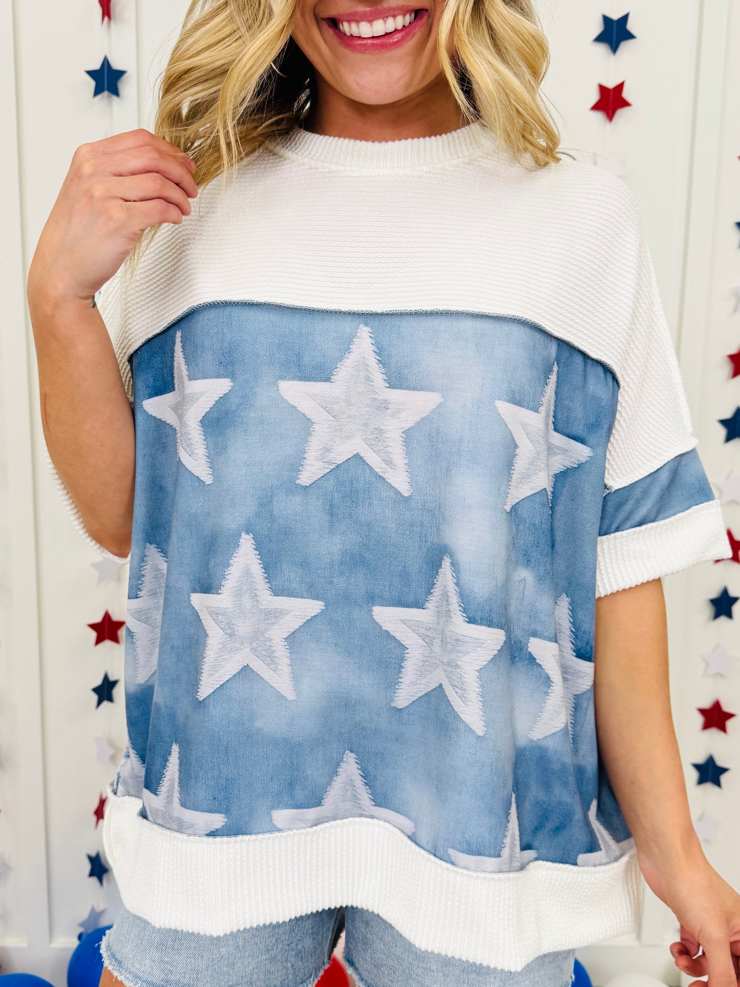 Star Spangled Style Top