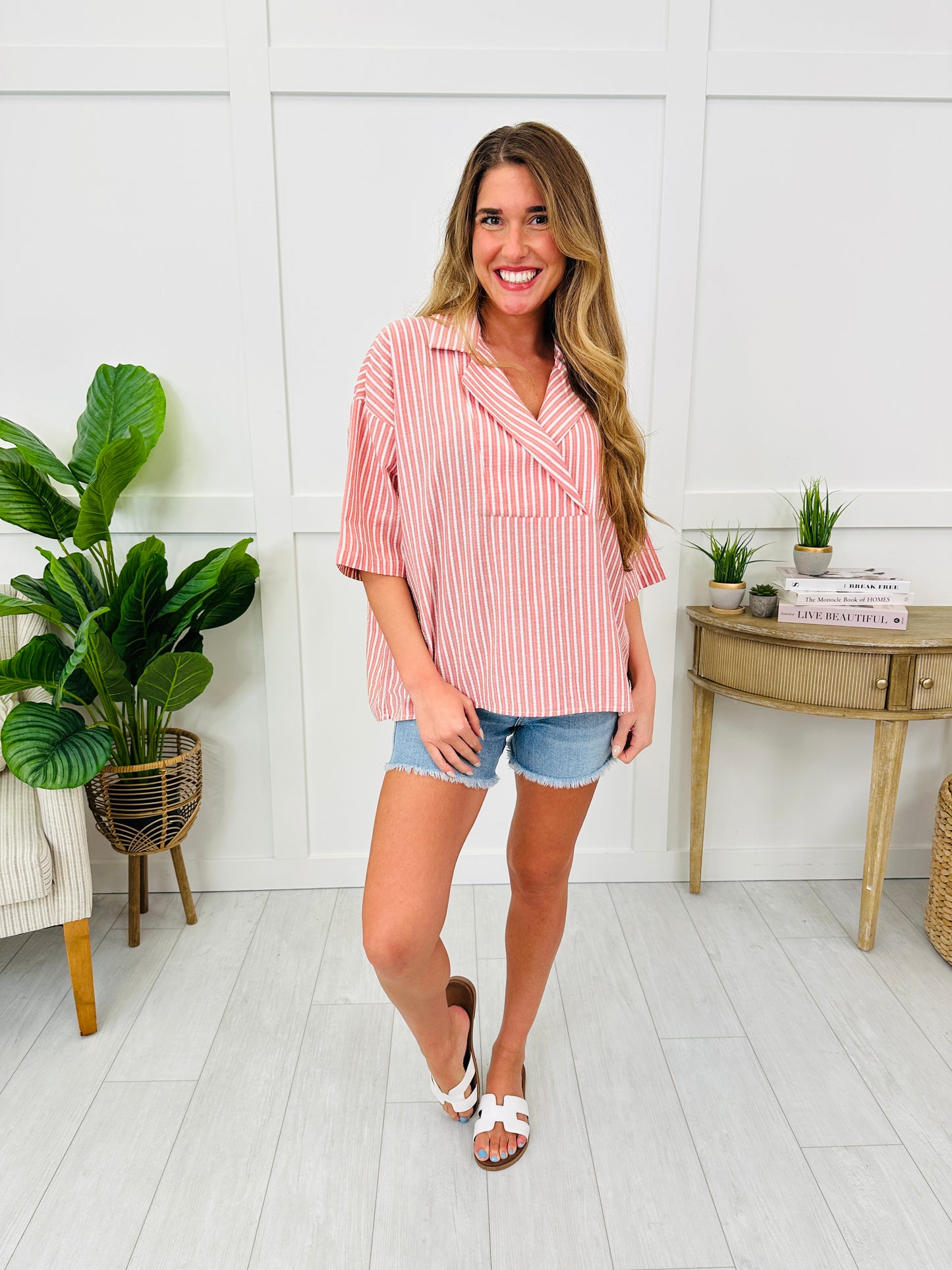 A Gentle Statement Top In Multiple Colors