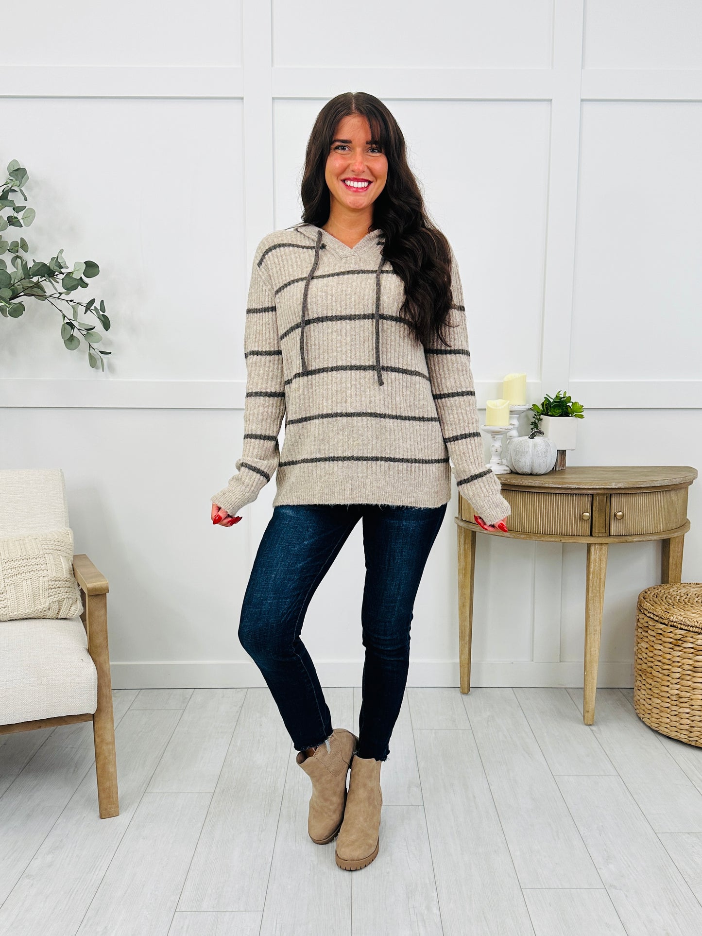 Stripe And Stroll Hoodie