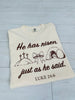 He Has Risen Luke 24:6 Graphic Tee