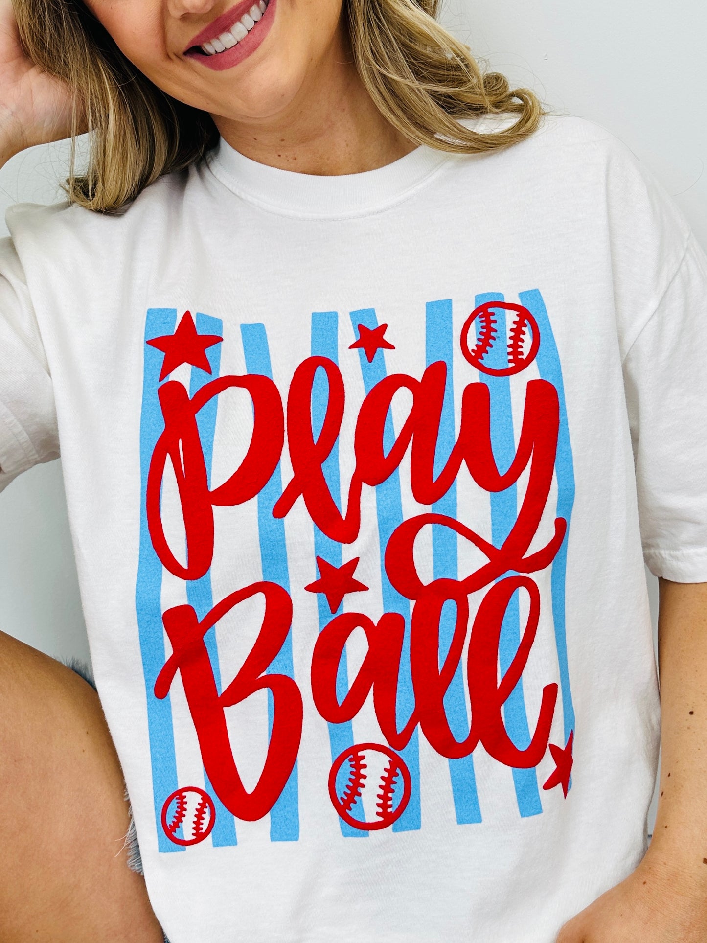 Play Ball Graphic Tee