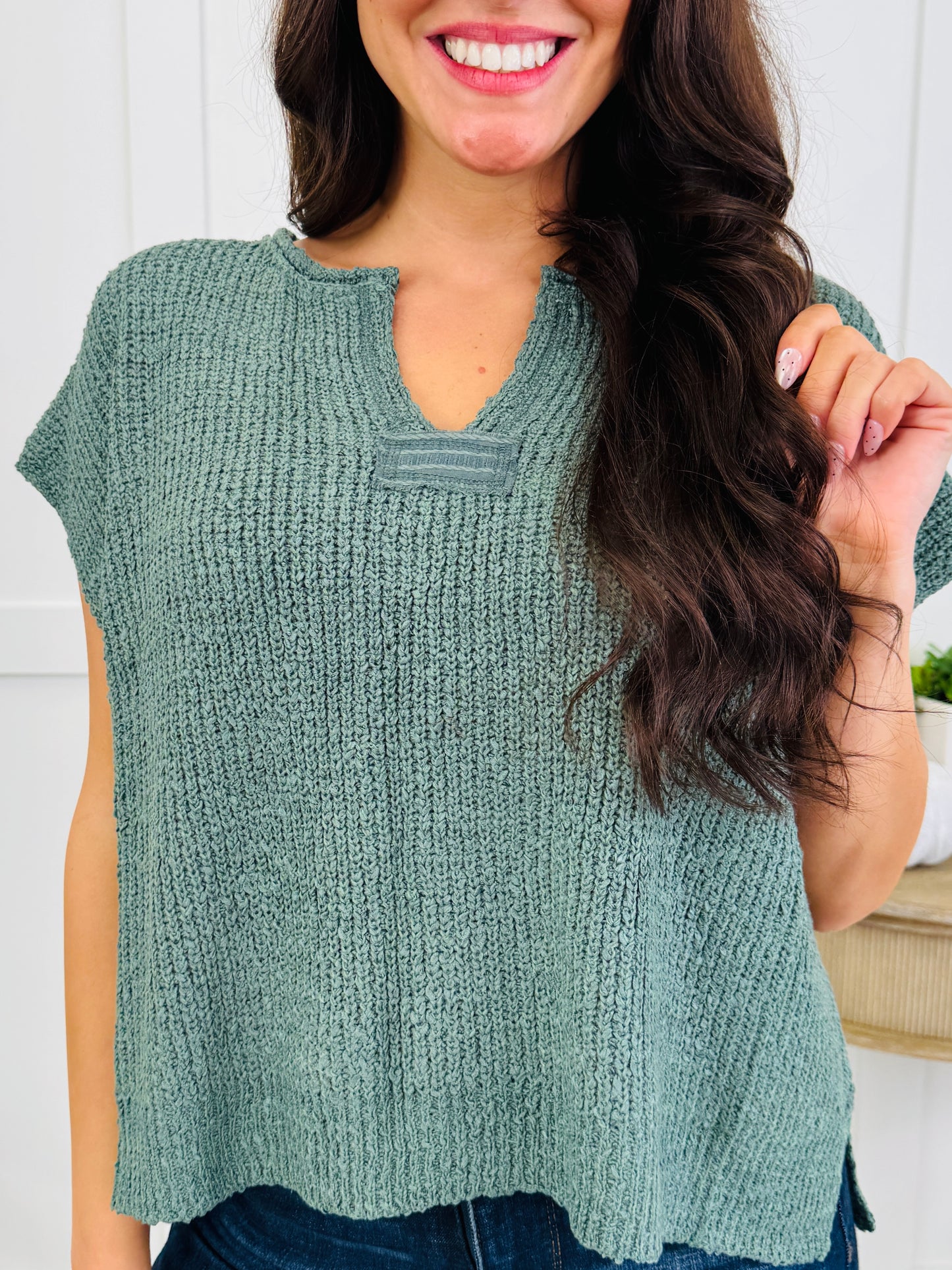 The Effortless Knit Top In Multiple Colors