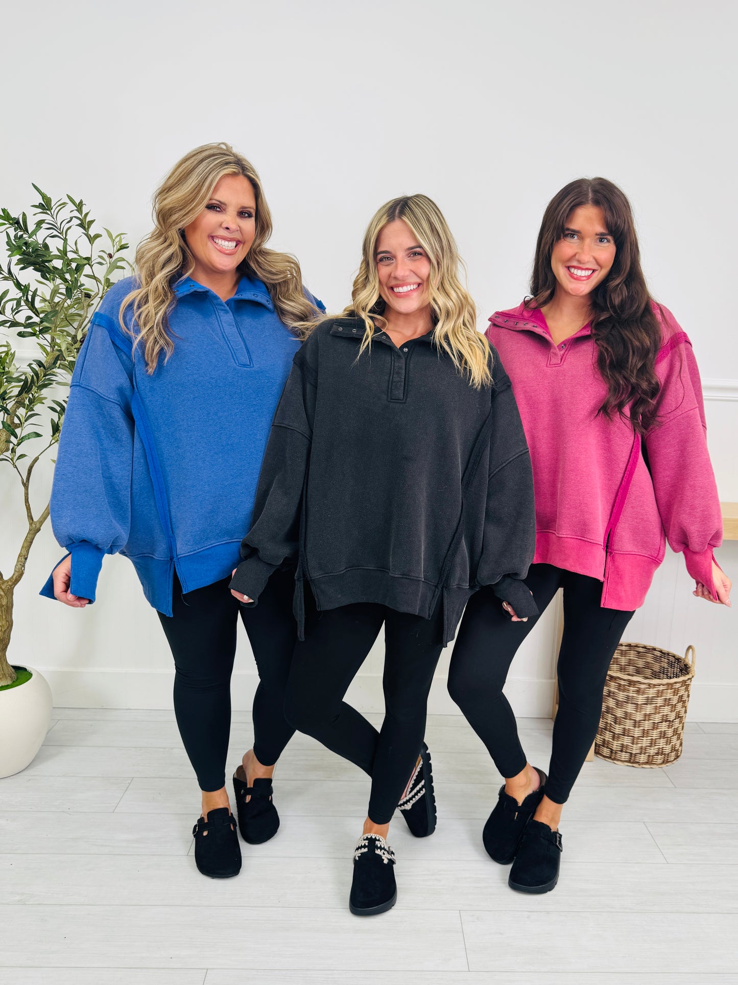 Relax Into It Pullover In Multiple Colors