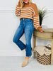 Falling Fast Kick Flare Tummy Control Jeans