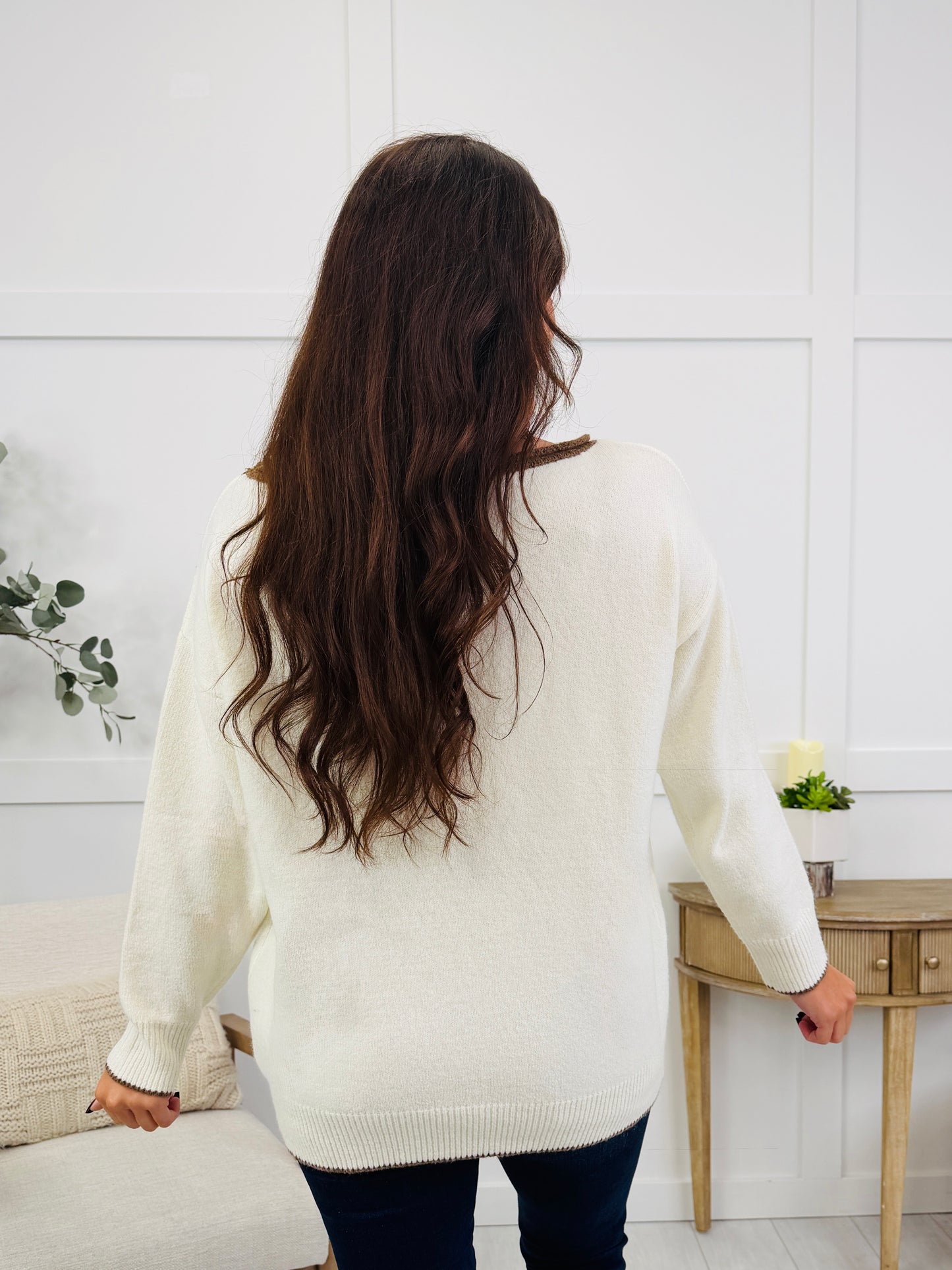 Free Range Sweater In Ivory