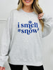 I Smell Snow Graphic Crewneck Sweatshirt