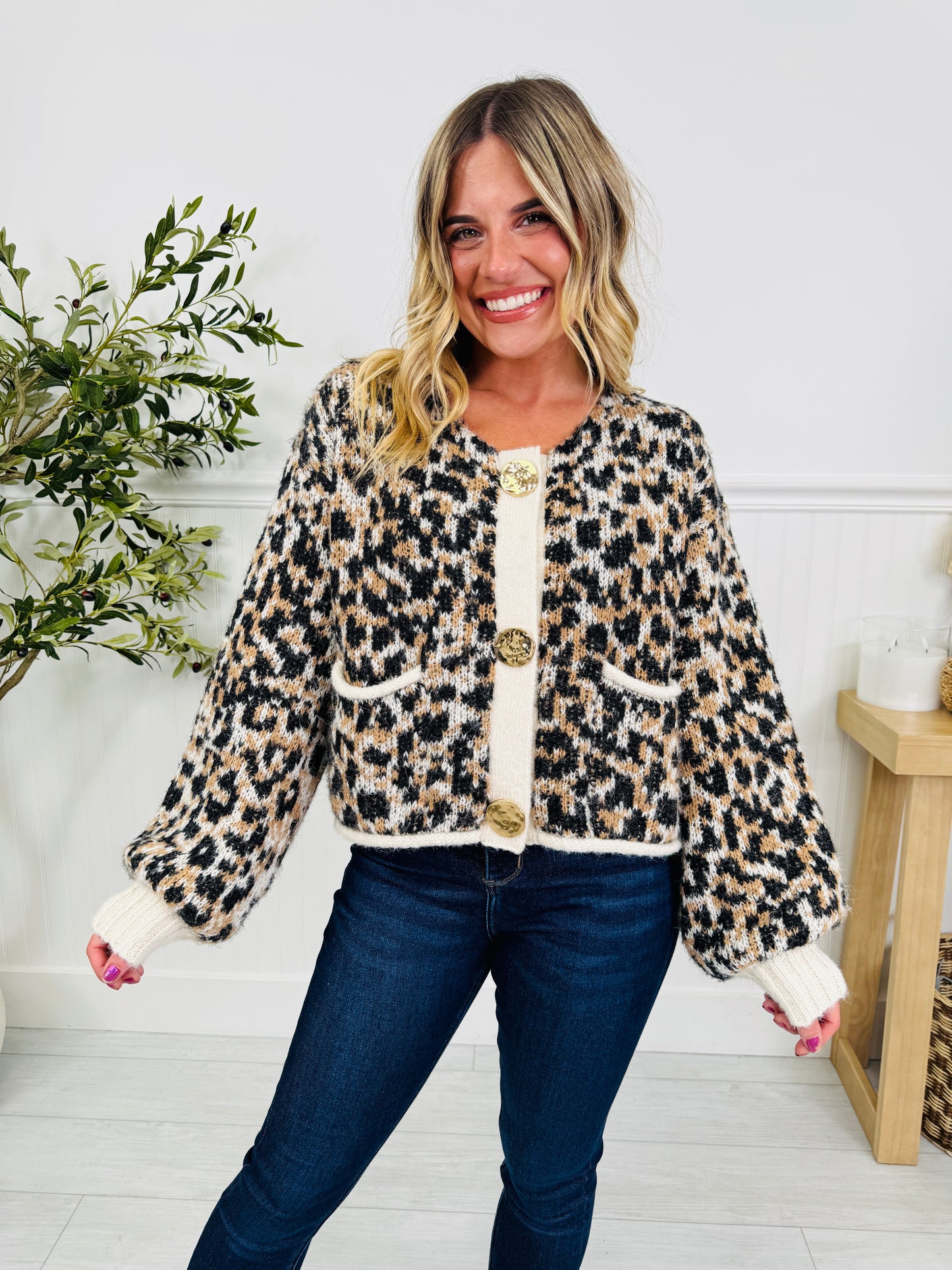 Leopard Luxe Cardigan