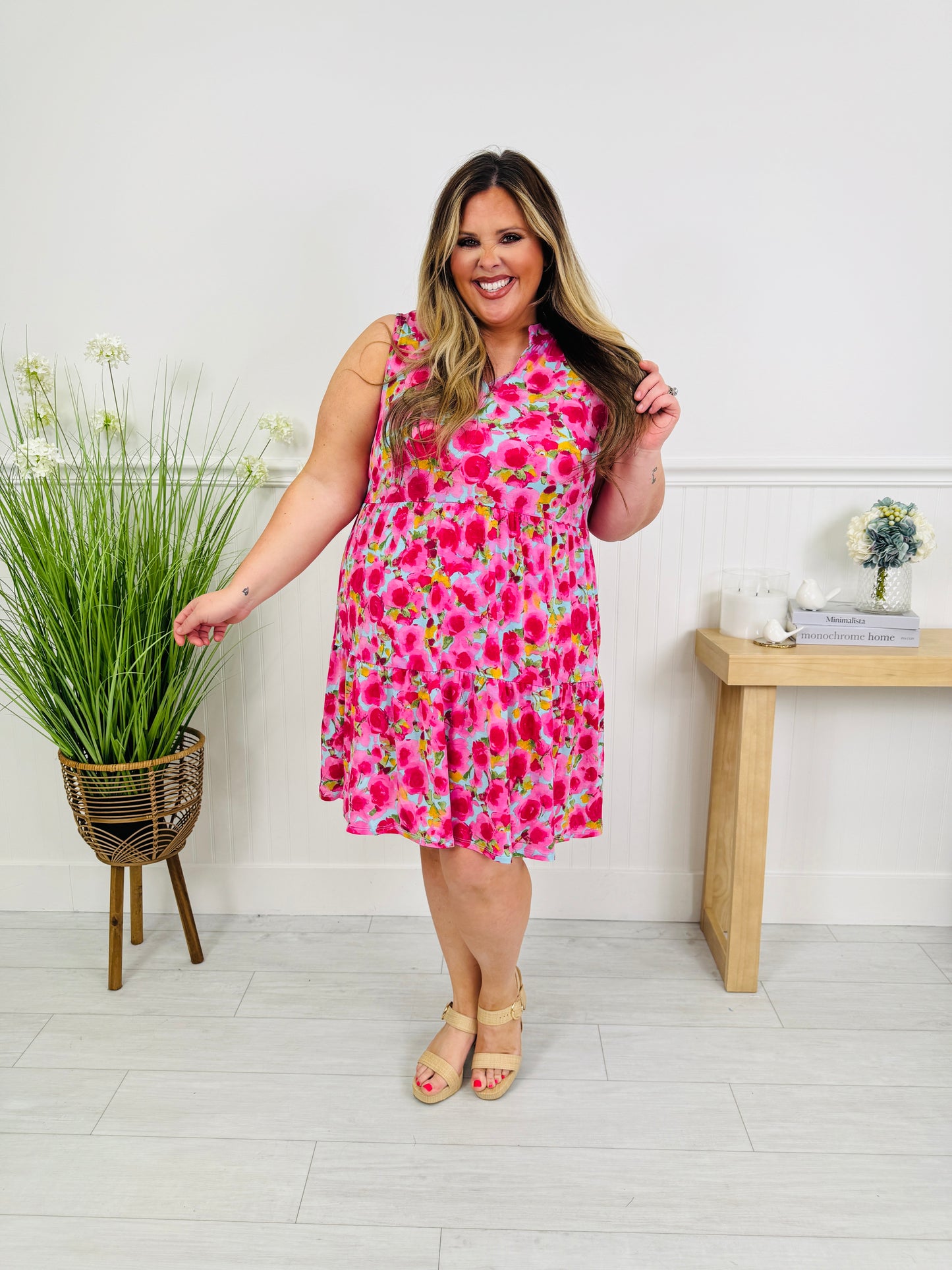 Stay Sunny Dress in Savannah Print