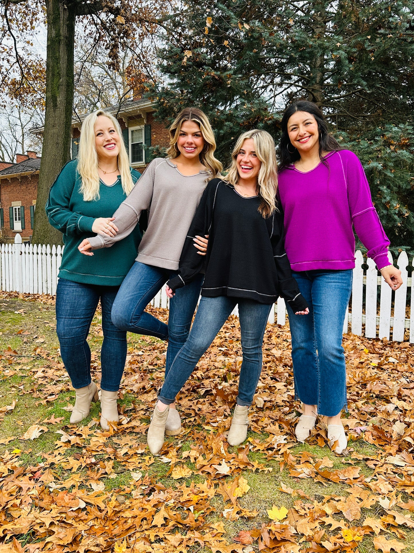 REG/CURVY Falling for Comfort Pullover- Multiple Colors!