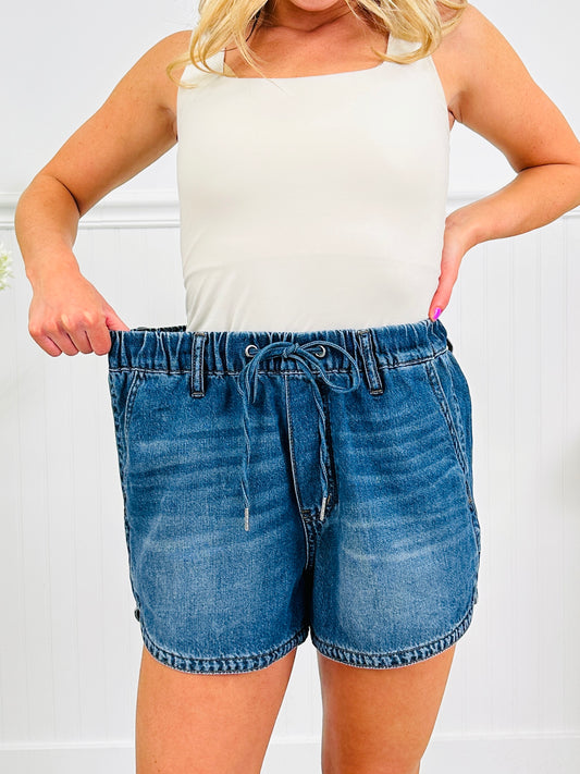 Judy Blue Made To Live In Featherweight Boxer Shorts