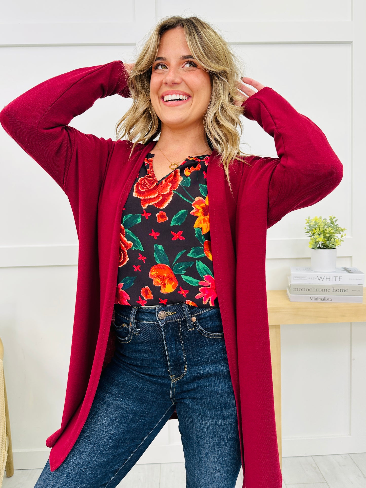 REG/CURVY The Comfiest Cardigan--Multiple Colors