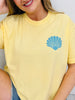 Beach More Worry Less Boxy Graphic Tee