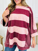 The Vintage Charm Top In Wine