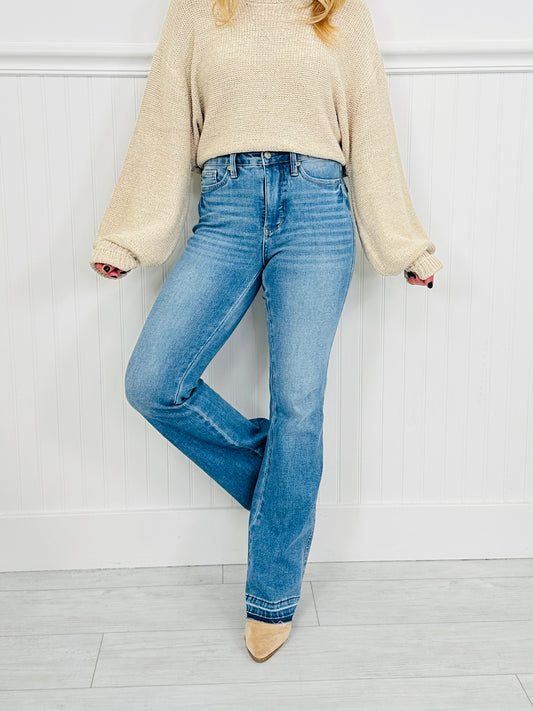 Judy Blue Shift In Seasons Tummy Control Slim Bootcut Jeans