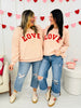 MOCO Exclusive Love and XOXO Graphic Sweatshirts