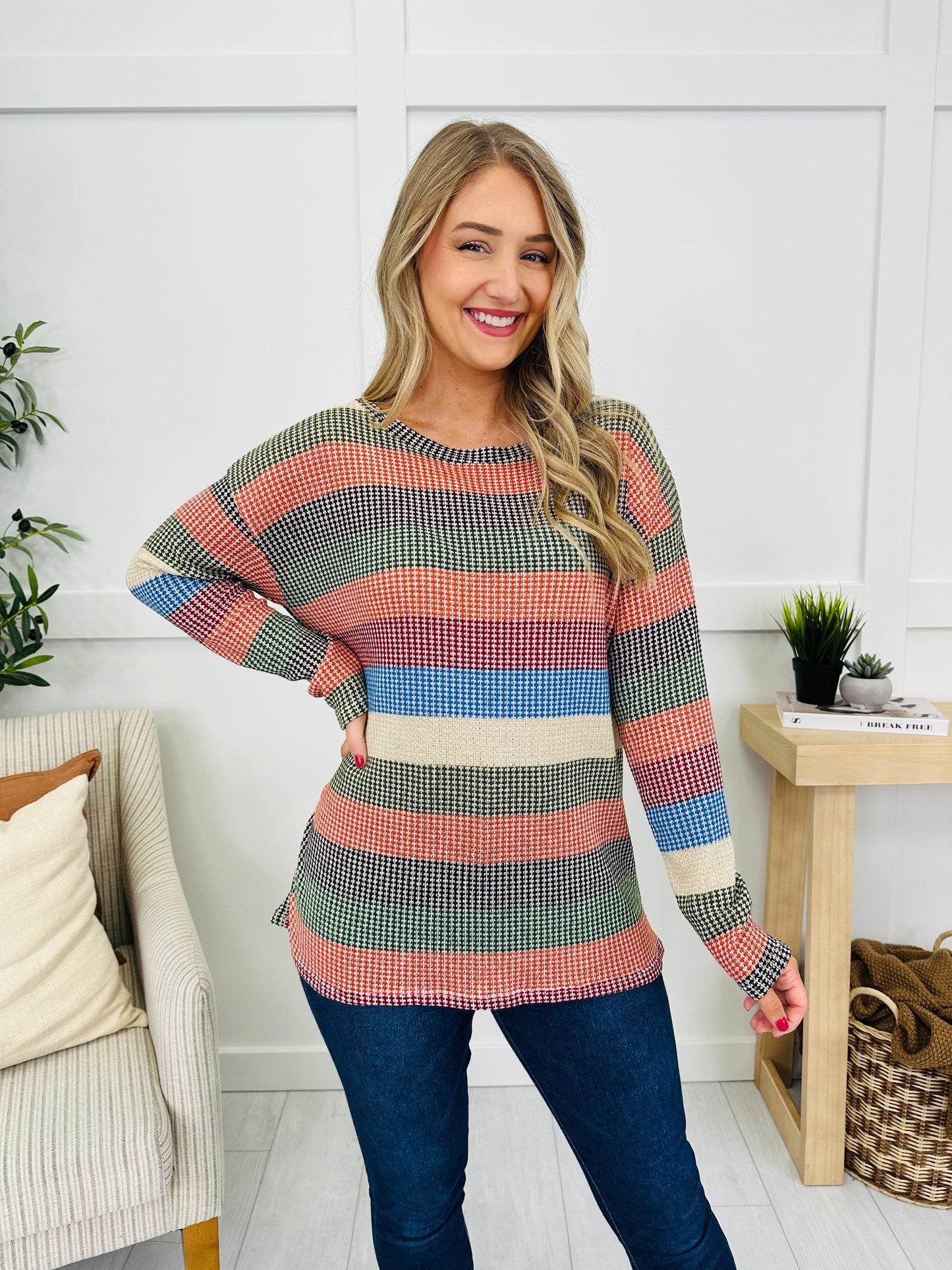 Falling Into Color Top