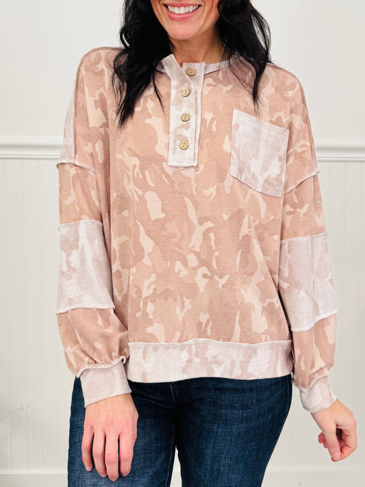 Blended Into the Morning Top