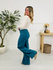 Judy Blue Deep Waters Wide Leg Utility Jeans