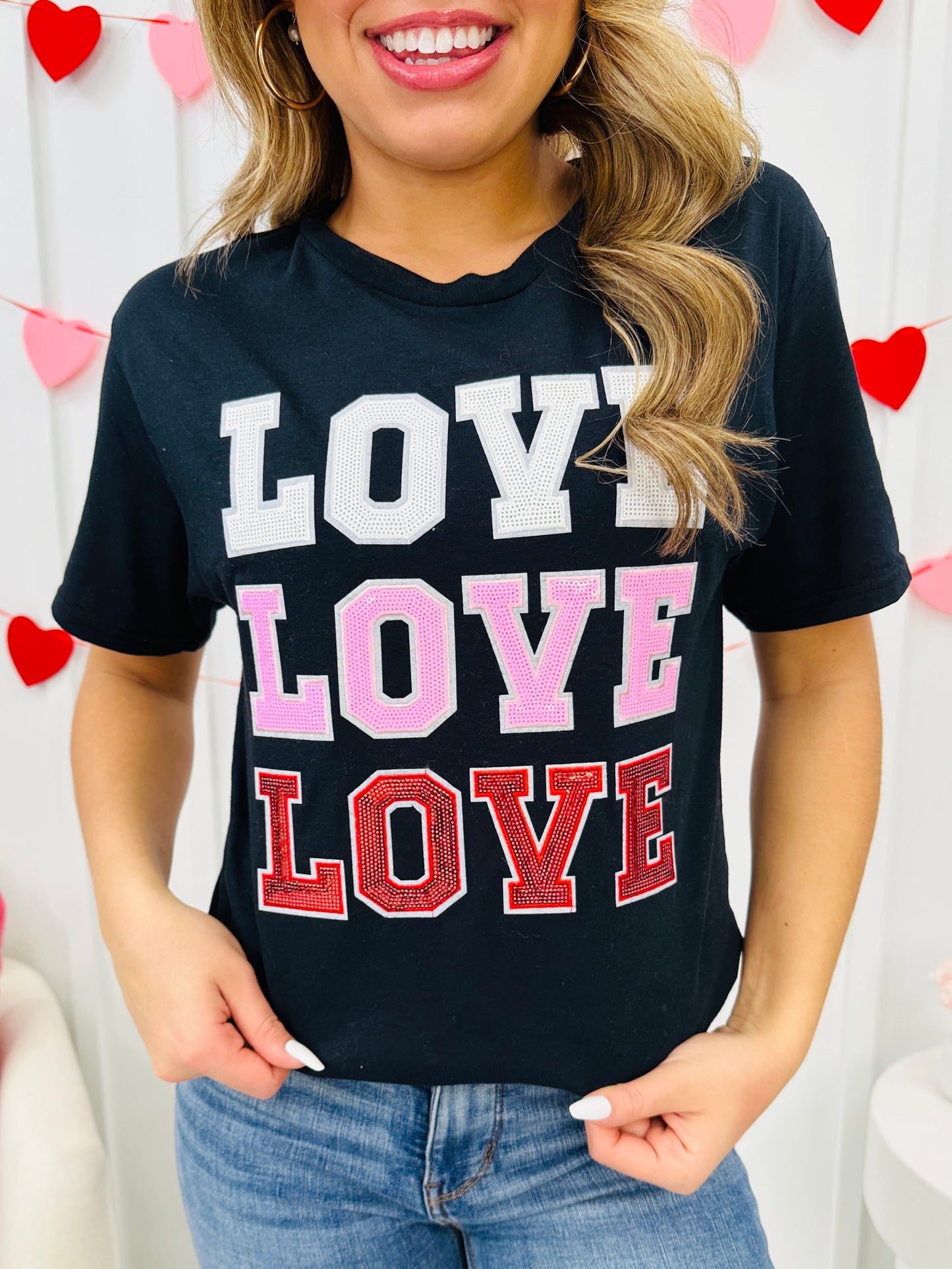 Triple The Love Graphic Tee