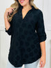 Floral Feelings Top In Black
