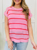 Quiet Coast Top In Pink