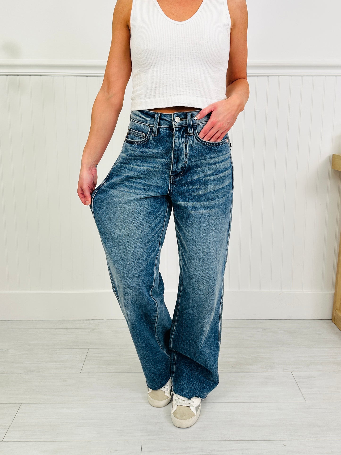 Judy Blue Chill Vibes Baggy Jeans