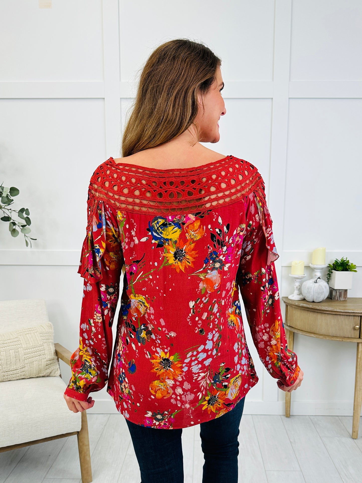 Bohemian Blooms Top