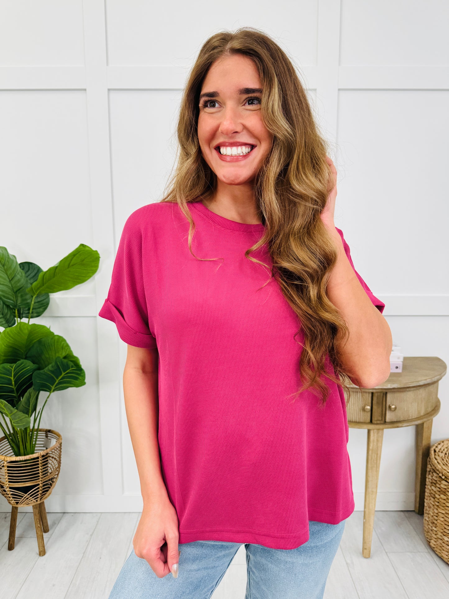 Off-Duty Top In Multiple Colors
